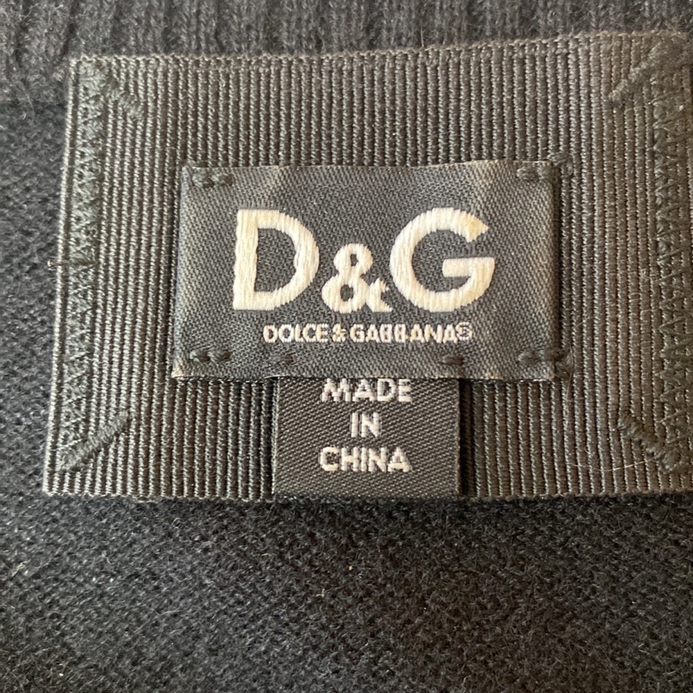 Dolce & Gabanna Cashmere & Silk Cardigan with Butterfly Details Size L EUC - Picture 3 of 6